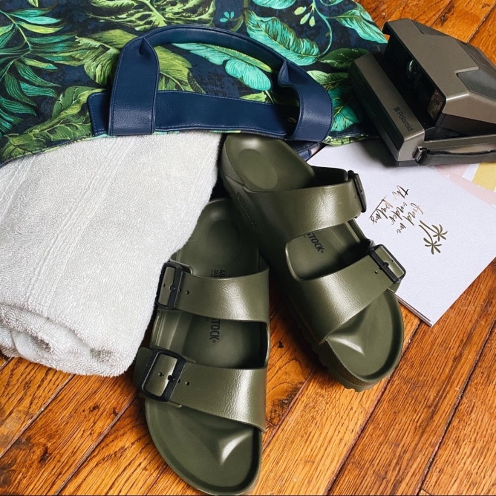 Birkenstock EVA in Khaki